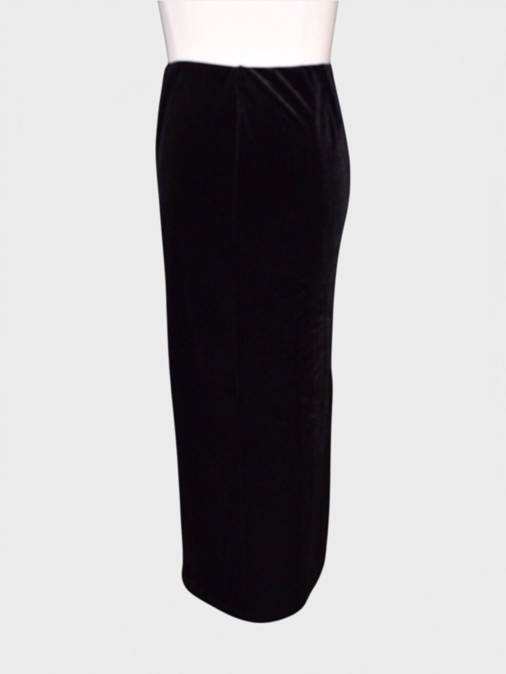 Dressbarn Velvet Pencil Midi Skirt - Picture 4 of 5